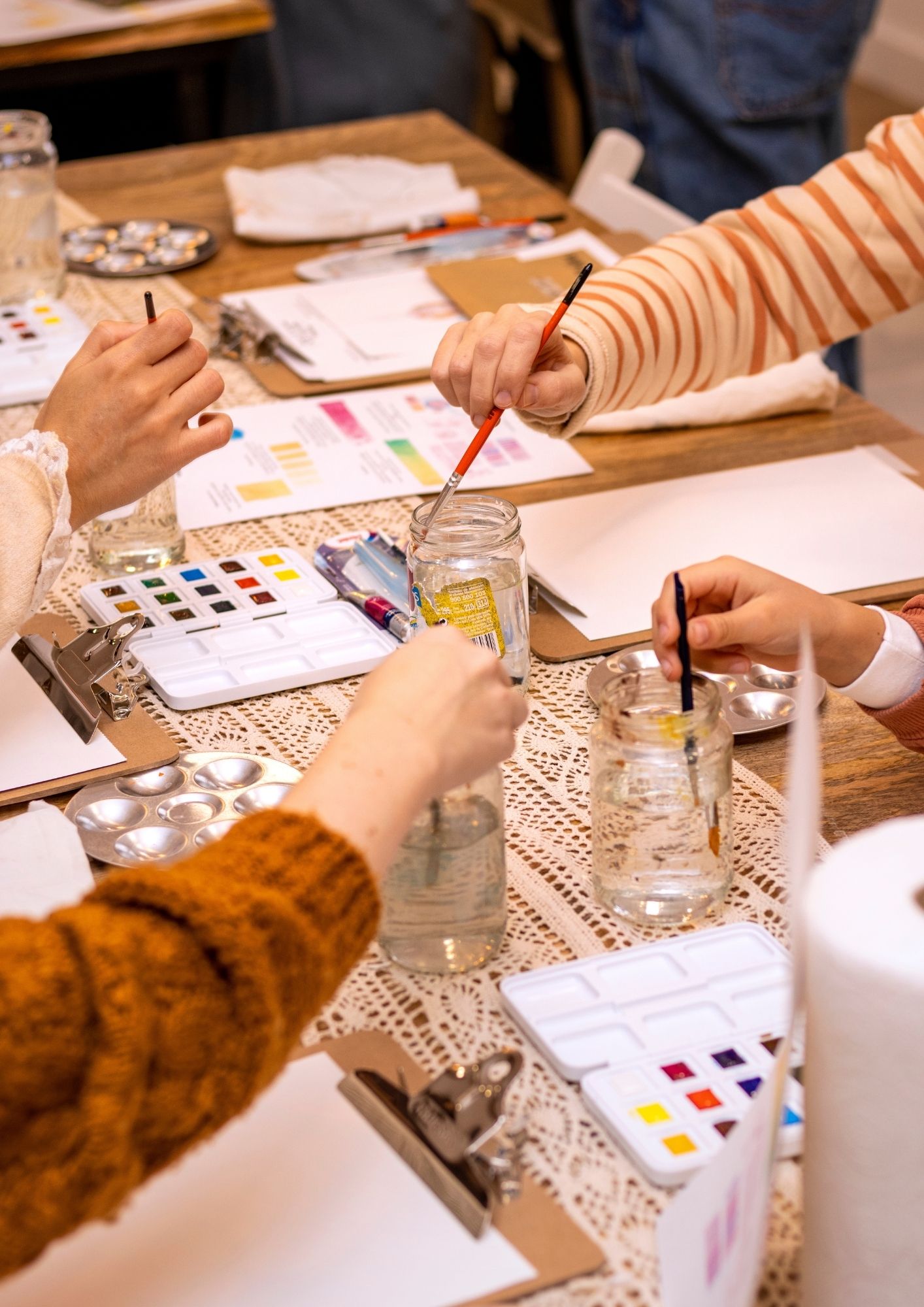 taller de acuarela en casas rurales